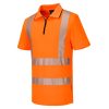 Portwest KX302 KX3 Sport Hi-Vis cipzáras pólóing narancs