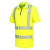 Portwest KX302 KX3 Sport Hi-Vis cipzáras pólóing sárga