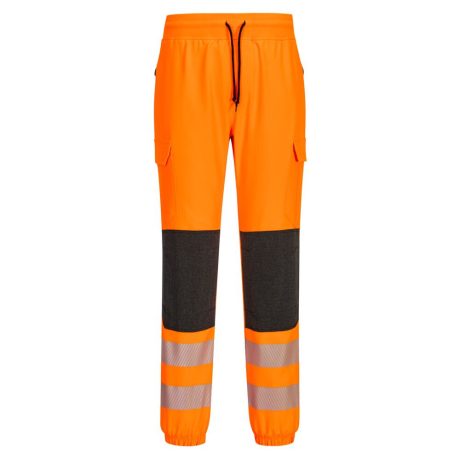 Portwest KX346 PW3 Hi-Vis flexi nadrág narancs-fekete