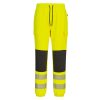 Portwest KX346 PW3 Hi-Vis flexi nadrág sárga-fekete