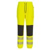 Portwest KX346 PW3 Hi-Vis flexi nadrág sárga-fekete