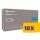 Mercator Nitrylex Classic+ Blue vastagított púdermentes nitril vizsgálókesztyű kék 100db (Karton - 10 csomag)