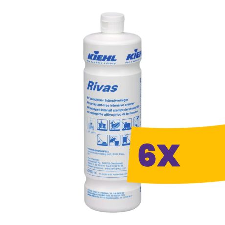 Kiehl Rivas tenzidmentes intenzív tisztítószer 1000ml (Karton - 6 db)