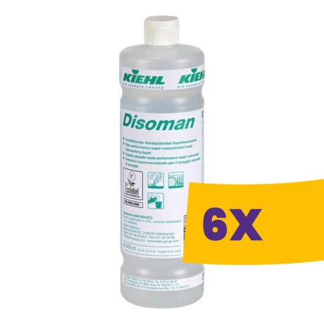 Kiehl Disoman nagy teljesítményü kézi mosogatószer koncentrátum 1000ml (Karton - 6 db)