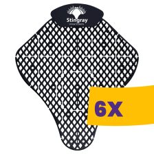   WizKid Stingray piszoár illatosító rács Fekete erdő (Karton - 6 db)