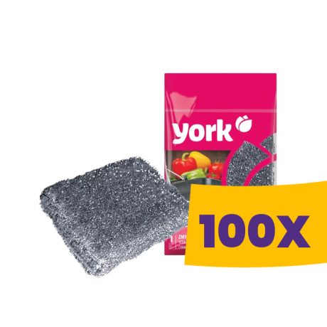 YORK súrolószivacs teflon felületekhez (Karton - 100 db)