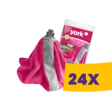   YORK Rubi mikroszálas felmosófej súrolócsíkokkal (Karton - 24 db)