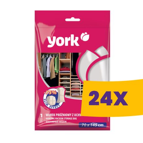 YORK függő vákuumzsák 70cm x 145cm (Karton - 24 db)