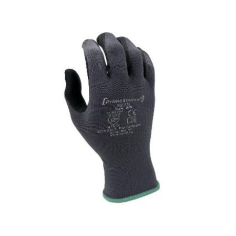 SteelPro Safety KG-715 nitrilhab tenyérmártott spandex kesztyű fekete