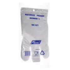 Mercator HDPE tűzött fóliakesztyű 100db