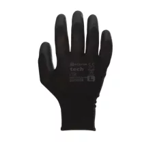 Mercator Tech Black&Black PU mártott kesztyű