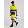 Portwest L043 HiVis könnyű poli-pamut rövidnadrág sárga-tengerészkék
