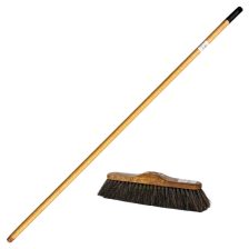 Classic lószőrös partvis 120cm-es lakkozott fa nyéllel