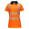 Portwest LW72 Hi-Vis női pólóing narancs-fekete