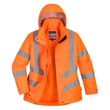 Portwest LW74 Női jól láthatósági téli kabát narancs