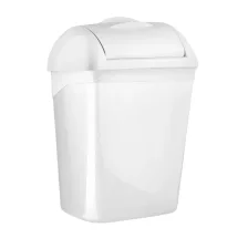   Mar Plast falra szerelhető fürdőszobai szemetes, intim tasak gyűjtő Fehér 8L