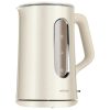 MPM duplafalú vízforraló Bézs 1,5L 2200W