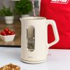 MPM duplafalú vízforraló Bézs 1,5L 2200W