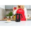 MPM duplafalú vízforraló Fekete 1,5L 2200W