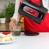 MPM duplafalú vízforraló Fekete 1,5L 2200W