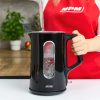 MPM duplafalú vízforraló Fekete 1,5L 2200W