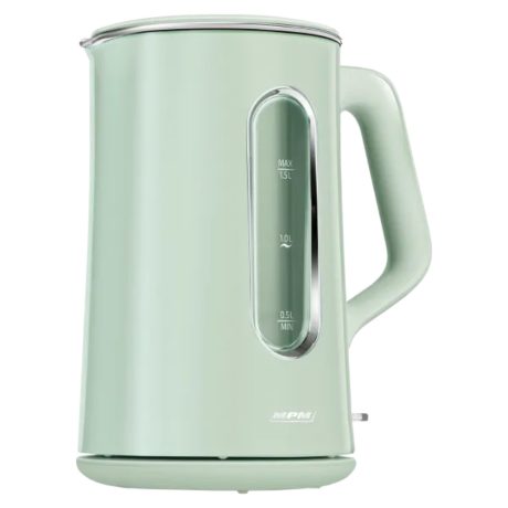 MPM duplafalú vízforraló Zöld 1,5L 2200W
