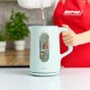 MPM duplafalú vízforraló Zöld 1,5L 2200W