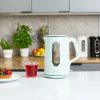 MPM duplafalú vízforraló Zöld 1,5L 2200W