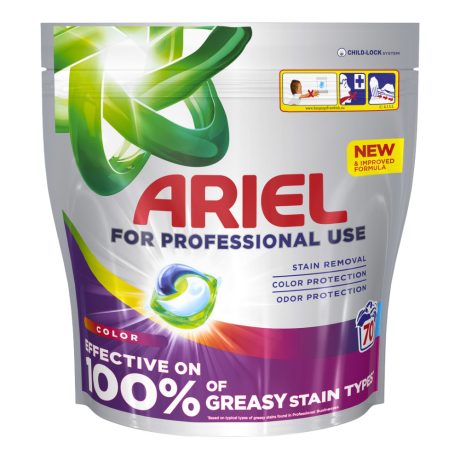 Ariel Professional Color mosókapszula színes ruhákhoz 70db