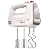 MPM 6 fokozatú kézimixer - habverő + dagasztószár Fehér 750W