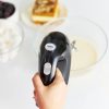 MPM 6 fokozatú kézimixer - habverő + dagasztószár Fekete 400W