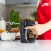 MPM 6 fokozatú kézimixer - habverő + dagasztószár Fekete 400W