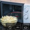 MPM mikrohullámú sütő Fehér 20L 700W