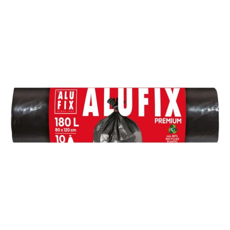 Alufix Premium EXTRA erős szemeteszsák 180L - 80*120cm, 10db/tek