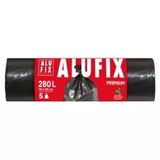   Alufix Premium EXTRA erős szemeteszsák 280L - 115*135cm, 5db/tek