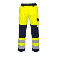   Portwest MV46 Modaflame Hi-Vis multi-norm lángálló nadrág sárga