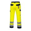 Portwest MV46 Modaflame Hi-Vis multi-norm lángálló nadrág sárga