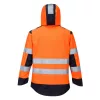 Portwest MV70 Modaflame Hi-Vis arc lángálló multi-norm kabát narancs-tengerészkék
