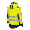 Portwest MV70 Modaflame Hi-Vis arc lángálló multi-norm kabát sárga-tengerészkék