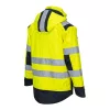 Portwest MV70 Modaflame Hi-Vis arc lángálló multi-norm kabát sárga-tengerészkék