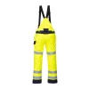 Portwest MV71 Modaflame Hi-Vis arc lángálló multi-norm nadrág sárga-tengerészkék