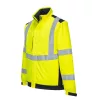 Portwest MV72 Modaflame Hi-Vis arc lángálló multi-norm kabát sárga-tengerészkék
