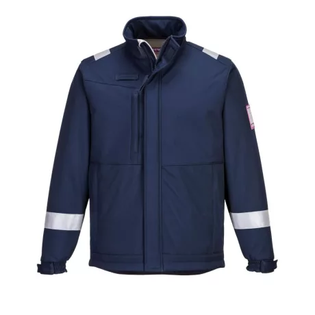 Portwest MV73 Modaflame Softshell kabát tengerészkék