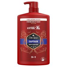 Old Spice 3in1 tusfürdő és sampon pumpás Captain 1000ml