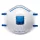 Portwest P201 FFP2 szelepes pormaszk 10db