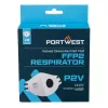 Portwest P210 FFP2 szelepes Dolomit összehajtható lapos maszk 3db