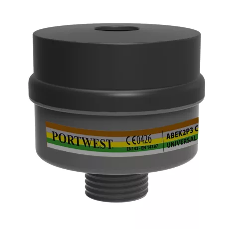 Portwest P976 ABEK2P3 kombinált szűrő, univerzális csatlakozás 4db