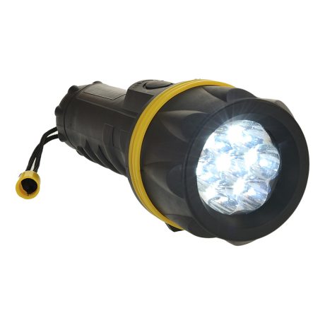 Portwest PA60 7 LED gumi zseblámpa