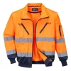 Portwest PJ50 Hi-Vis 3 az 1-ben pilóta kabát narancs-tengerészkék