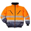 Portwest PJ50 Hi-Vis 3 az 1-ben pilóta kabát narancs-tengerészkék